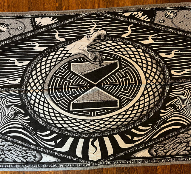 Labyrinth of Time - Premium Scarf