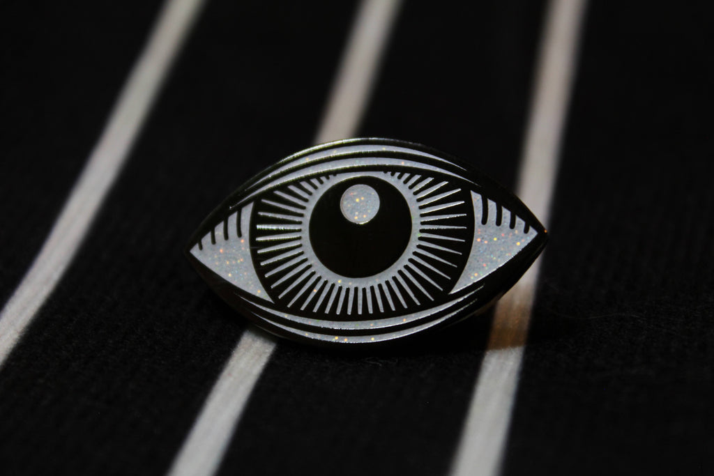 Eye See You hard enamel pin
