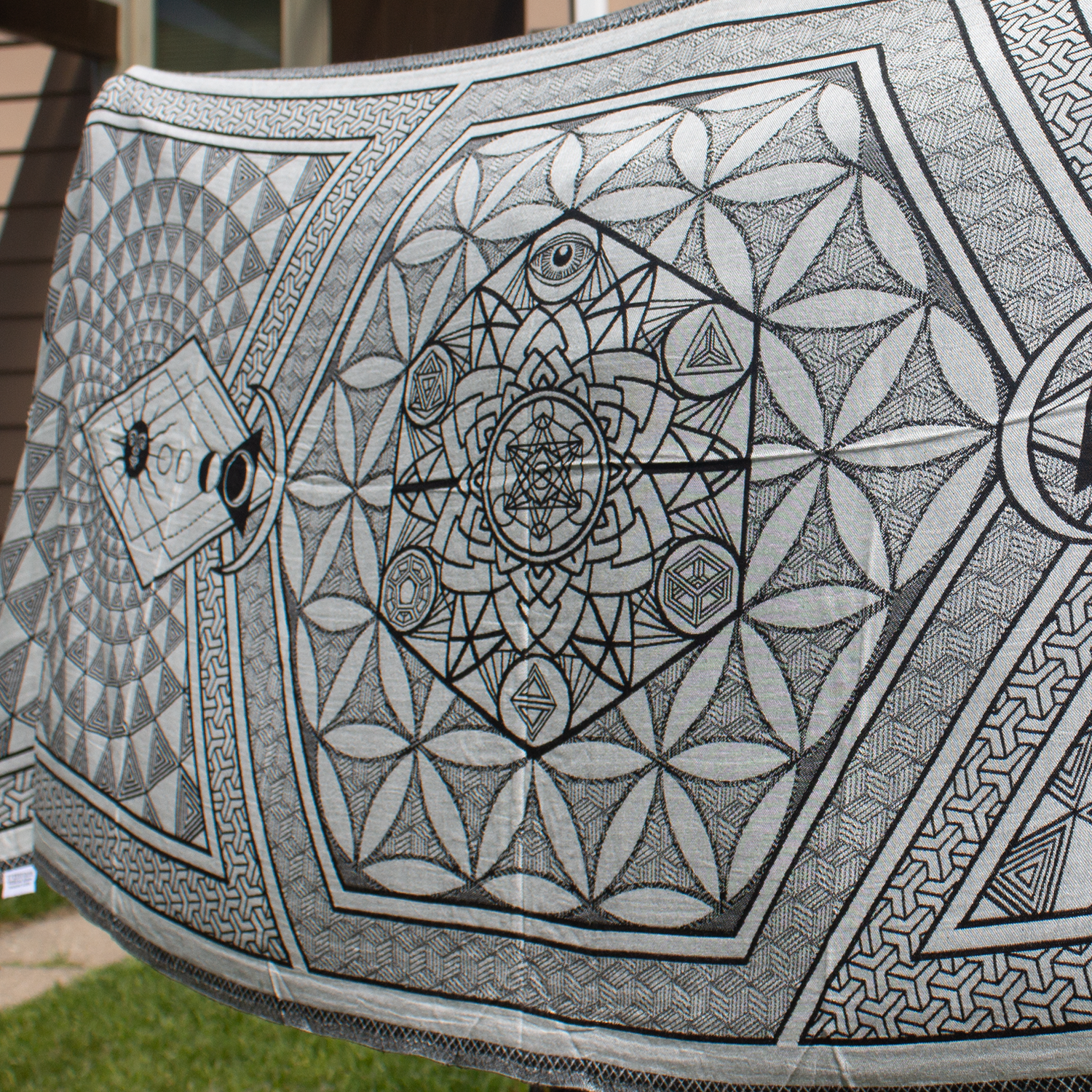 "Hedonic Hedrons" Premium Scarf